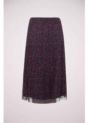 Coton Du Monde Jupe longue femme été en viscose LIBERTY motif floral rouge