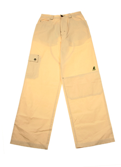 ddp pantalons garçon de couleur sable