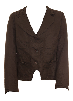 tbs vestes femme de couleur chocolat