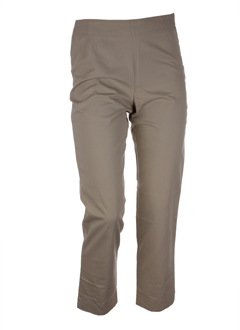 philippe adec pantacourts femme de couleur gris perle