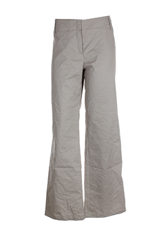 luisa cerano pantalons femme de couleur beige
