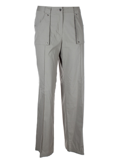 eva kayan pantalons femme de couleur kaki