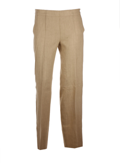 maxmara pantalons femme de couleur sable