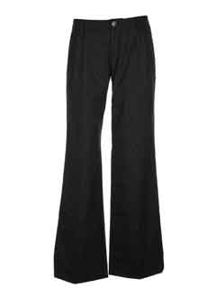 fornarina pantalons femme de couleur noir