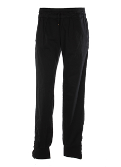 fornarina pantalons femme de couleur noir