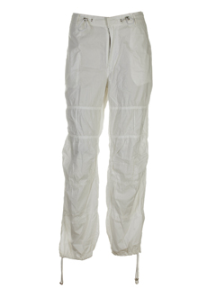 fornarina pantalons femme de couleur ecru