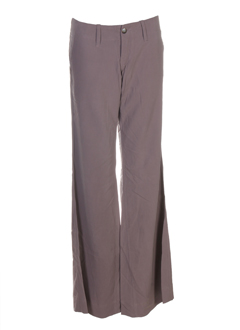 charlie joe pantalons femme de couleur marron clair
