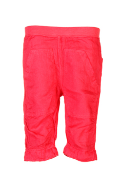 taille 0 pantalons fille de couleur rouge