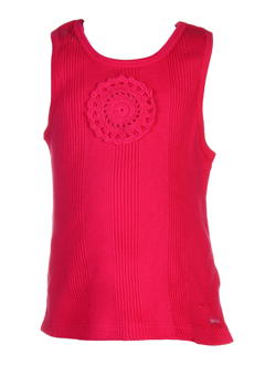 taille 0 t-shirts fille de couleur rose