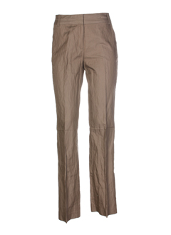 sandwich pantalons femme de couleur kaki