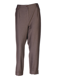 lewinger pantacourts femme de couleur marron