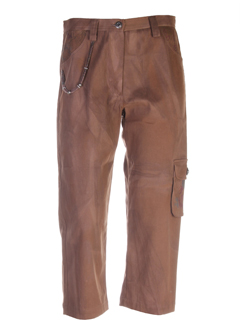 coco menthe pantacourts femme de couleur marron