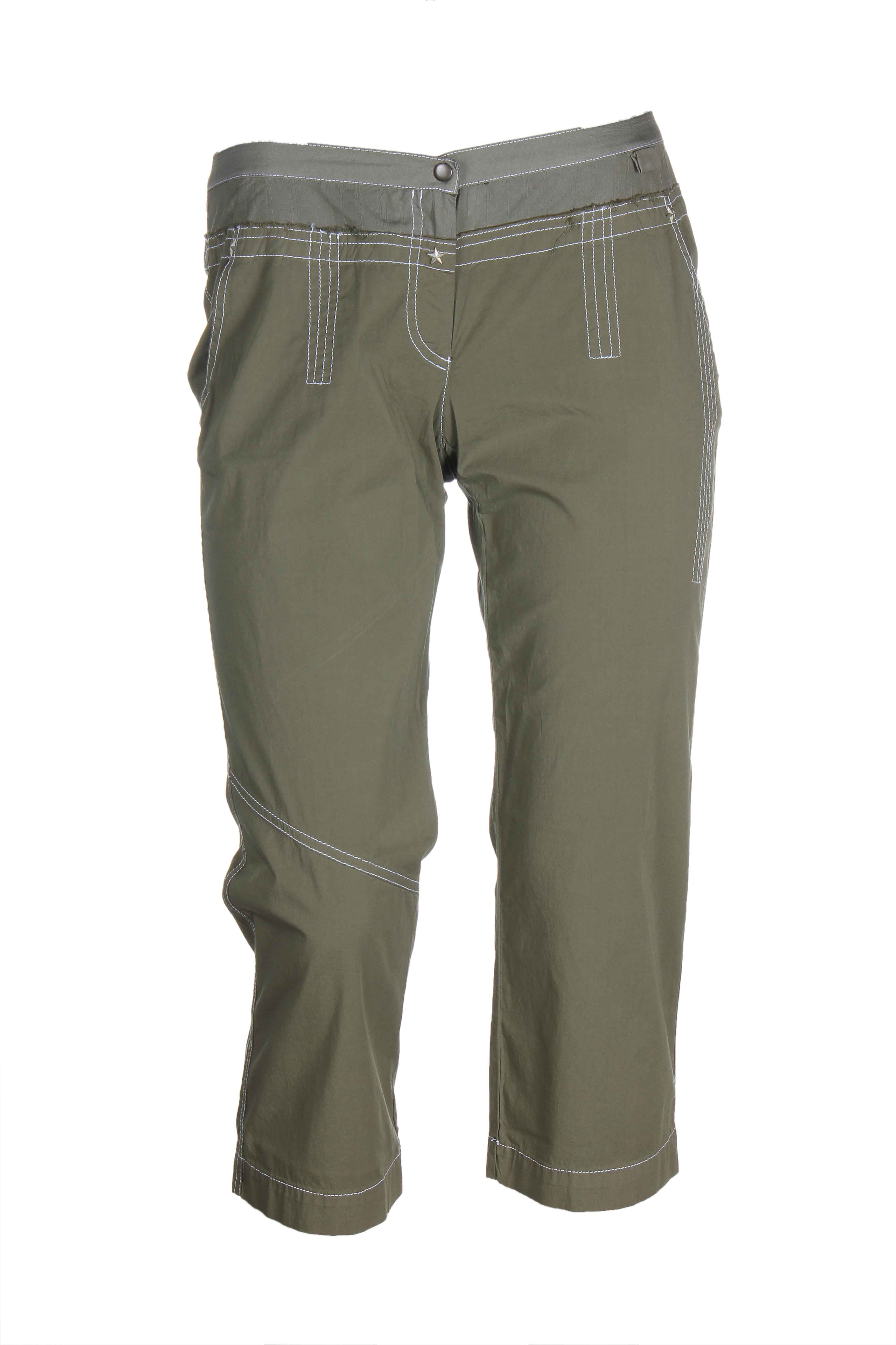 hybris pantacourts femme de couleur kaki