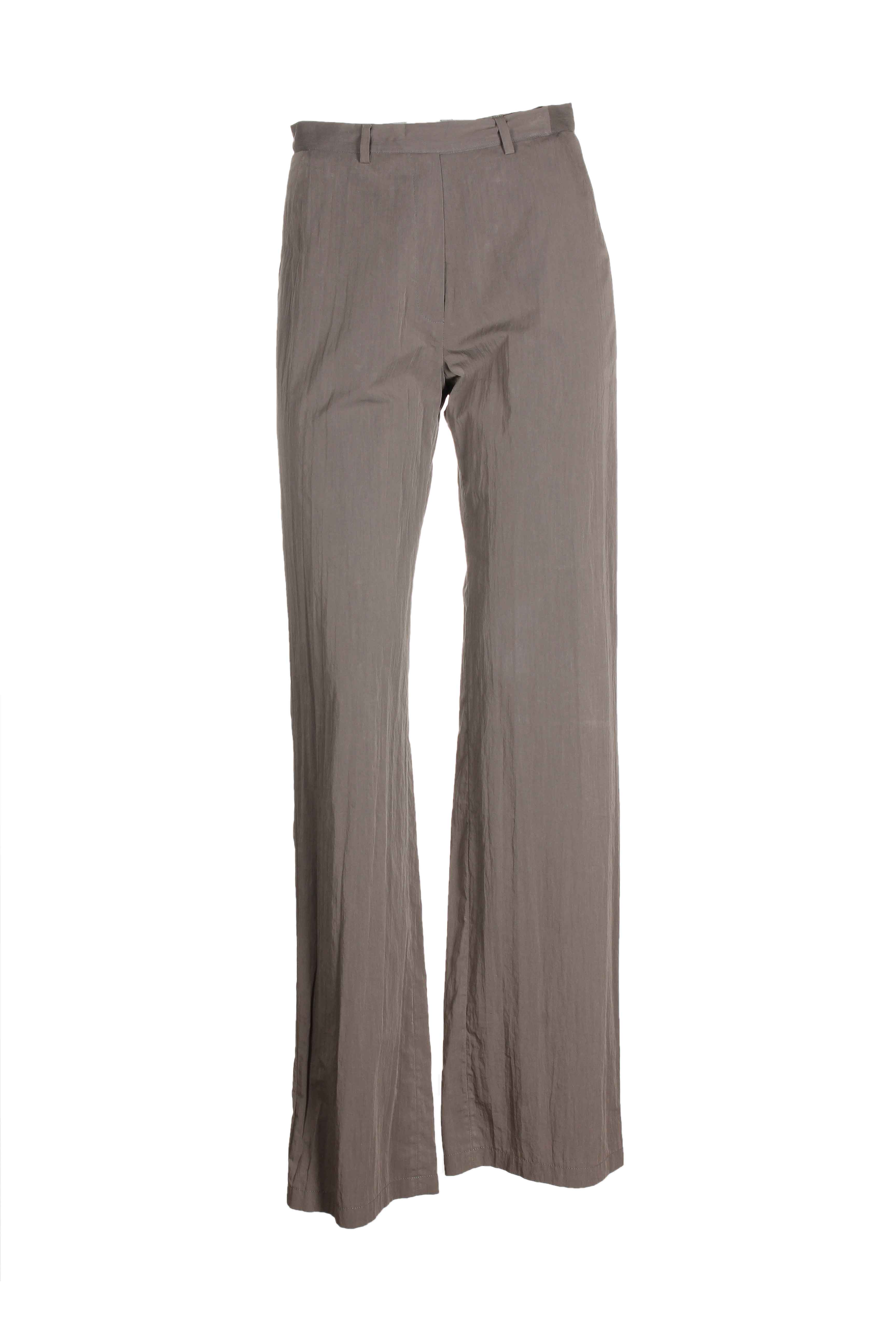 pier antonio gaspari pantalons femme de couleur cafe au lait