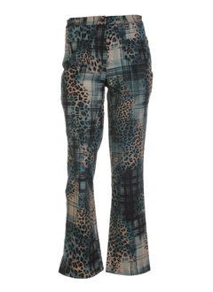 rosa rosam pantalons femme de couleur bleu