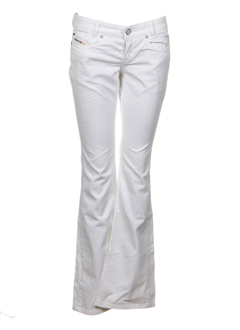 diesel jeans fille de couleur blanc