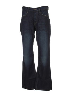 freeman t.porter jeans homme de couleur bleu fonce
