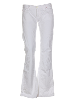 meltin'pot jeans femme de couleur blanc