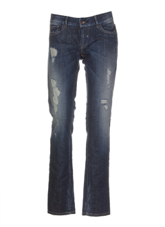 salsa jeans femme de couleur bleu