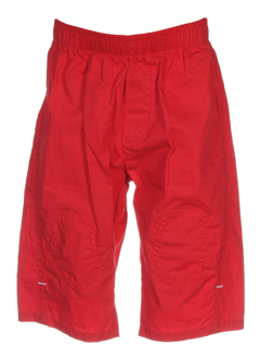 ikks pantalons garçon de couleur rouge
