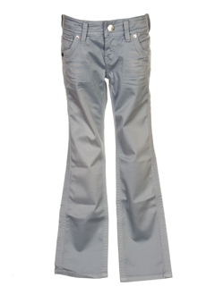 pepe jeans pantalons fille de couleur bleu ciel