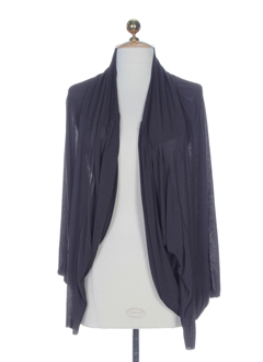 please gilets femme de couleur chocolat