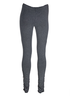 imperial pantalons femme de couleur noir