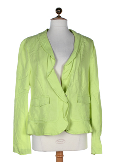 apriori vestes femme de couleur anis