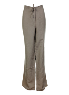 epicea pantalons femme de couleur taupe