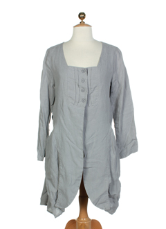 cannisse gilets femme de couleur gris