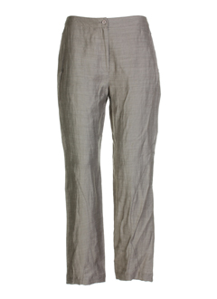 cannisse pantalons femme de couleur taupe