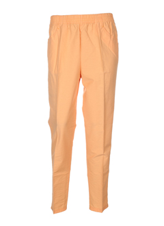 jean leduc pantalons femme de couleur peche