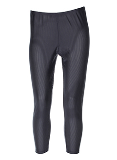 fred sabatier pantalons femme de couleur gris acier