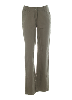 sandwich jeans femme de couleur taupe
