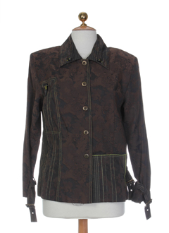 charles guitard vestes femme de couleur marron