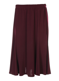 ronde de nuit jupes femme de couleur prune