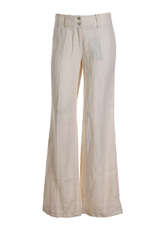 cambio pantalons femme de couleur ecru