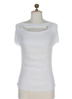 rodika pulls femme de couleur blanc casse