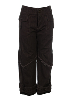 r 867 pantacourts femme de couleur taupe