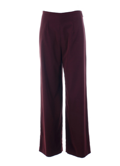 bleu blanc rouge pantalons femme de couleur lie de vin