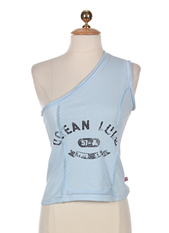 lulucastagnette chemises femme de couleur bleu ciel