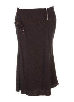 my way jupes femme de couleur marron