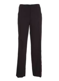 my way pantalons femme de couleur prune