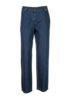 solola jeans femme de couleur bleu