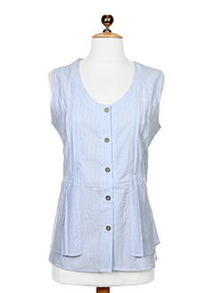 thalassa chemises femme de couleur bleu ciel