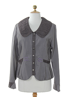 rouge soleil vestes femme de couleur taupe