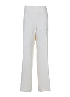 weill pantalons femme de couleur ecru