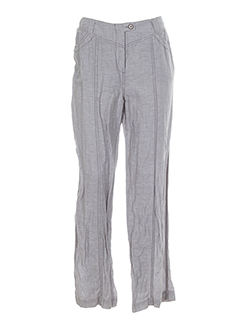 animale pantalons femme de couleur gris perle