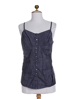 womn chemises femme de couleur anthracite