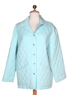 devernois vestes femme de couleur bleu ciel